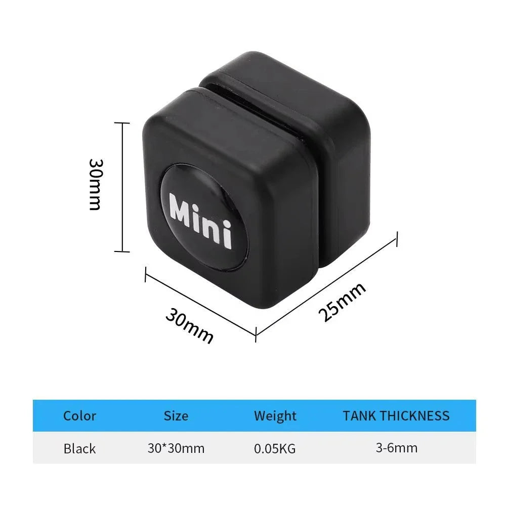 Mini Square Magnetic Aquarium Glass Cleaner Scratch-Resistant Brush for Small Fish Tanks