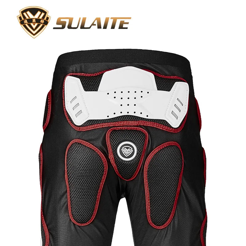 Unisex Motorcycle Protective Armor Shorts – EVA Hip & Knee Pads for Motocross, Off‑Road & Snowboarding