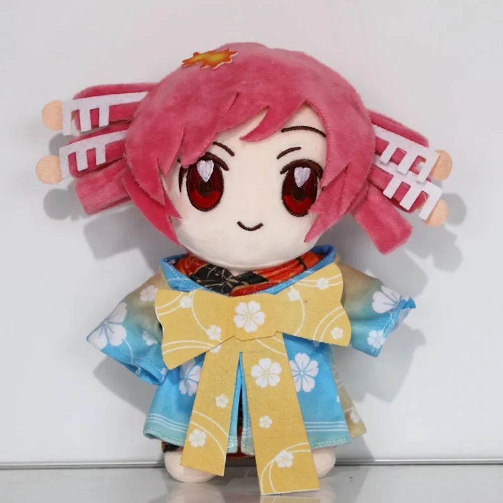 Kasane Teto Plush 20 cm (7.87 in) Soft Kawaii Vtuber Plushie Pillow Stuffed Toy for Kids & Adults