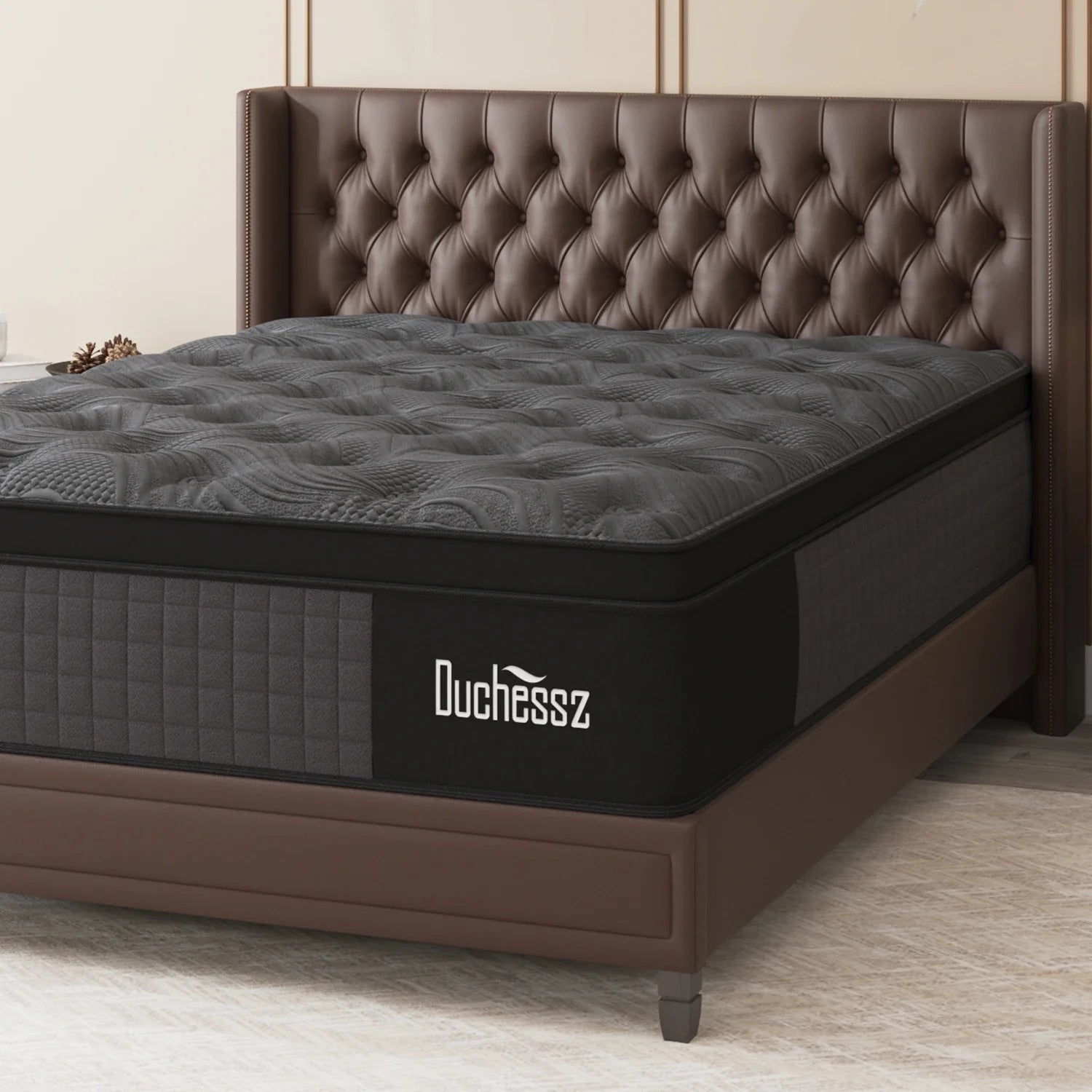 10"12"14"Twin Full Queen King Size Gel Memory Foam Pocket Spring Hydird Mattress In A Box Medium Firm