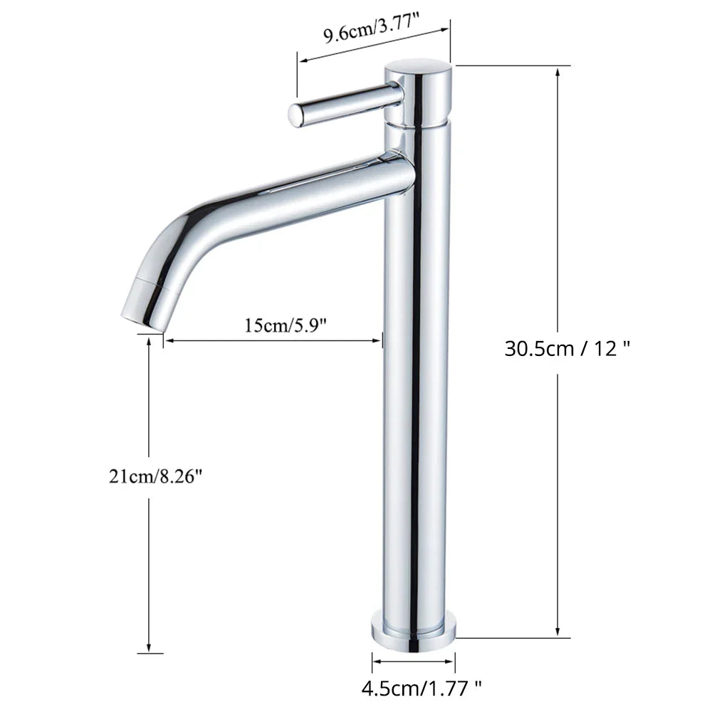 Single-Handle Basin Faucet Mixer Tap Single Hole Deck-Mount Matte Black Brushed Gold Bathroom Sink Tap