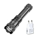 Super Bright USB Rechargeable Tactical Flashlight 1,600,000 LM - Long-Range Waterproof LED Torch for Camping & Fishing