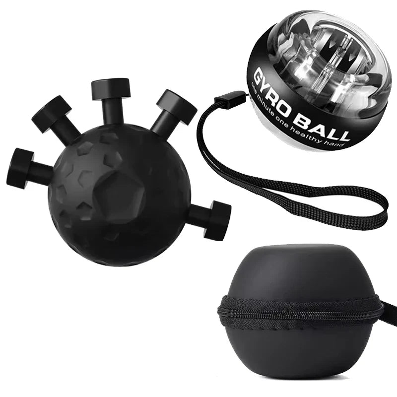 Finger Exerciser Hand Grip Strengthener - Portable Finger Trainer for Rock Climbing, Musicians and Hand Therapy