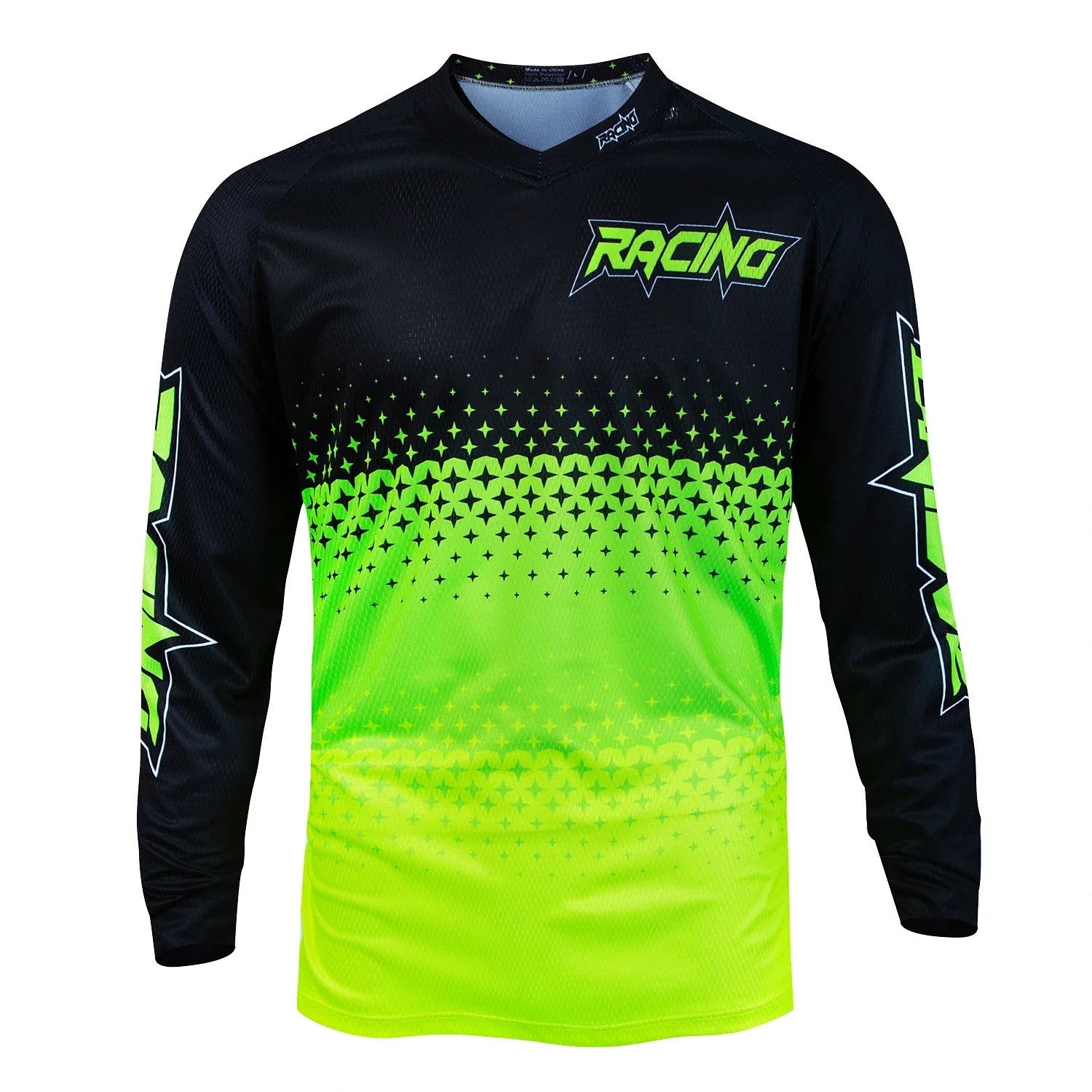 Pro Long Sleeve Motocross Shirt Mountain Bike Downhill Jersey Cross Country Bike Racing Shirt Quick Dry Mountain Bike T-Shirt