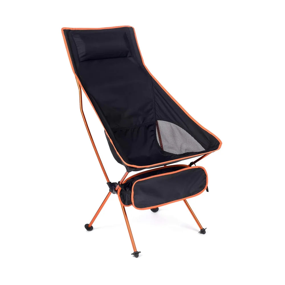 Ultralight Portable Aluminum Folding Chair – Detachable Camping, Fishing & Beach Seat, 2.0 lb (0.9 kg), Supports 350 lb (158 kg)