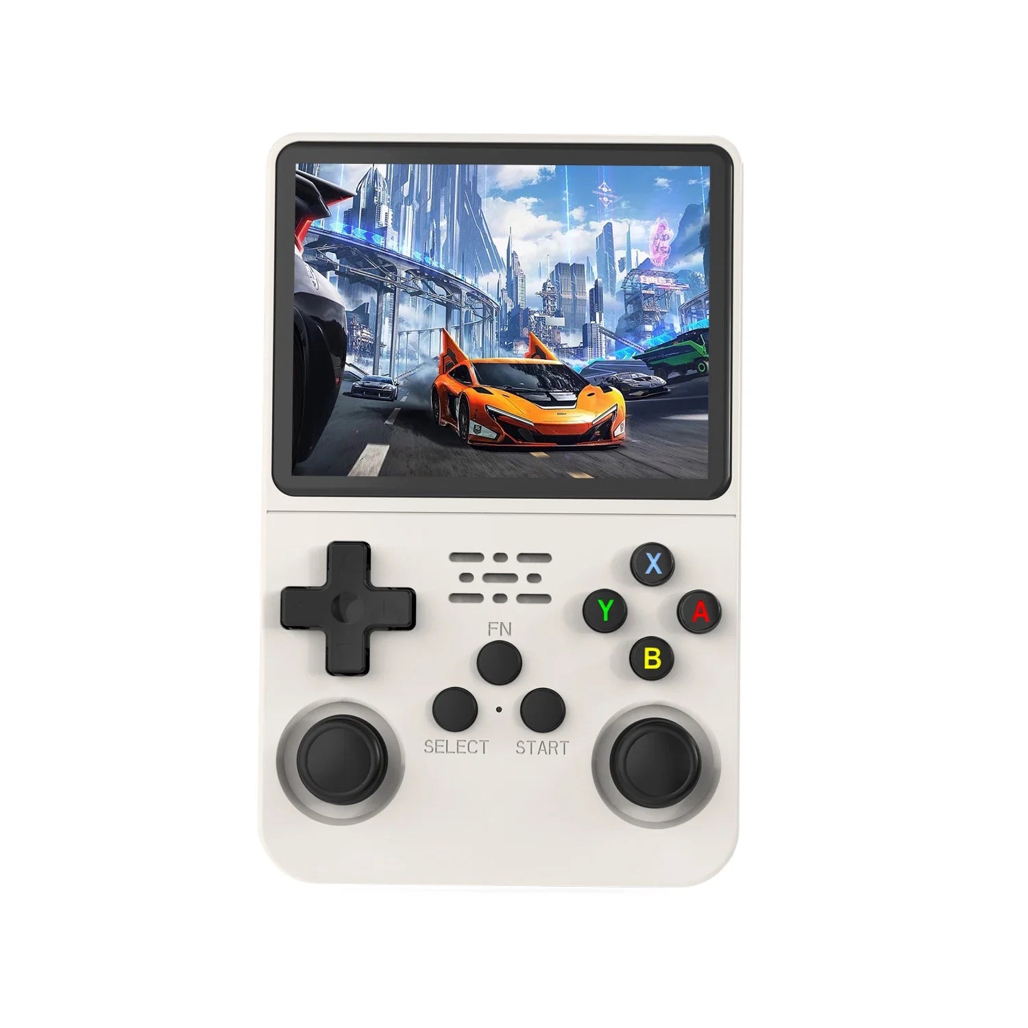 3.5-inch (8.9 cm) IPS Handheld Retro Game Console 640x480 — 64GB Storage, 16,000+ Classic Games, Portable Pocket Player