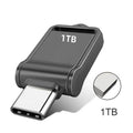 USB 3.2 Type-C Dual-Use Flash Drive Metal OTG USB-C/USB-A Thumb Drive 128GB–2TB High-Speed