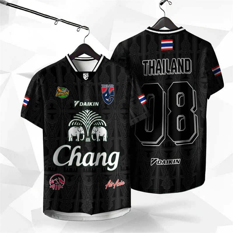 New Summer New Thailand Chang Elephant 3D Printed Short-sleeved Summer Street T Shirt Man High Quality Men's And Women's Tops