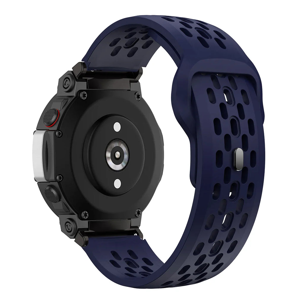 Soft Breathable Silicone Strap For Amazfit T-REX 3 2 Sports Bracelet Watchband For Xiaomi Huami Amazfit Watch T-REX Wrist Band
