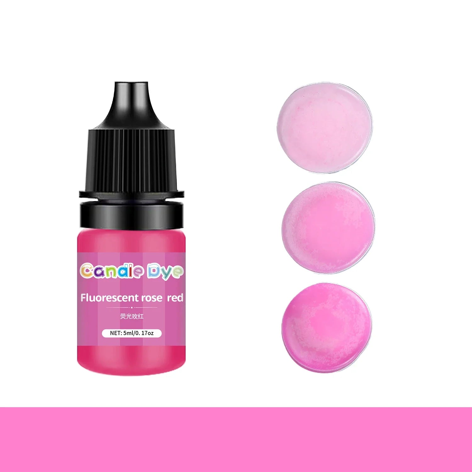33-Color Liquid Candle Dye Set 5 ml Bottles Non-Toxic Soy Wax Pigments for Candle & Soap Making