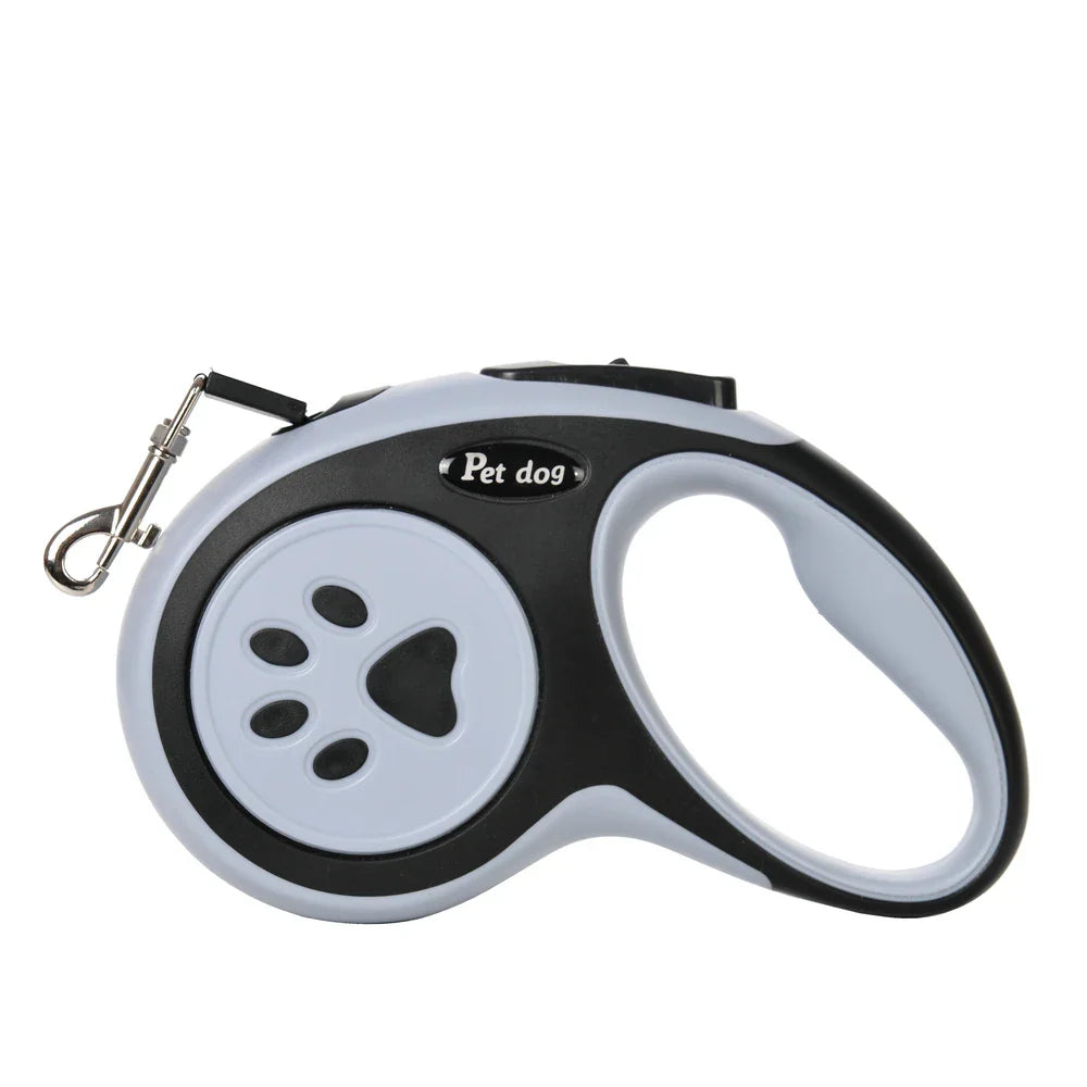 Retractable Dog Leash 3M (9.8 ft) / 5M (16.4 ft) Nylon Automatic Pet Leash – Quick Release, Durable for Small to Large Dogs & Cats