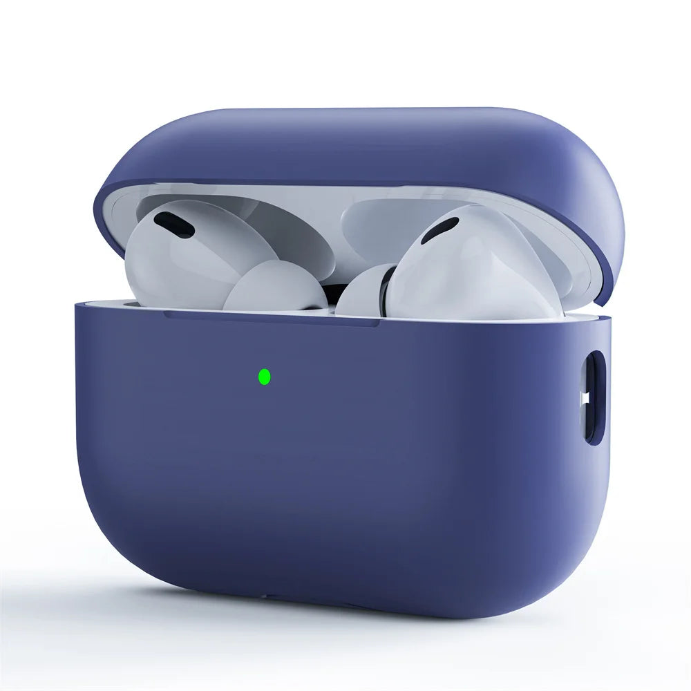 Ultra-Thin Silicone Earbud Case — Protective Charging Case Cover for True Wireless Earbuds (Lightweight, Anti-Slip)