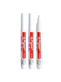 10-Pack 45mm Waterproof Permanent Marker Pens – Long-Head Quick-Dry for Woodworking & Construction, Deep-Hole Marking, Non-Toxic Black Red Blue