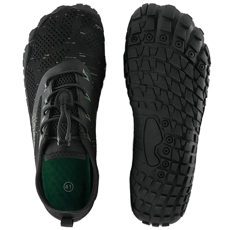 Men's Breathable Cotton Lace-Up Casual Shoes Lightweight EVA Sole Spring/Autumn