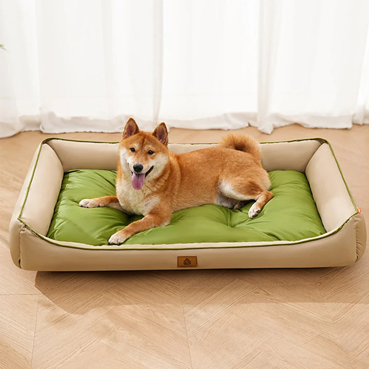 Large Waterproof Cooling Dog and Cat Bed Removable Washable Non-Slip All-Season Pet Mat