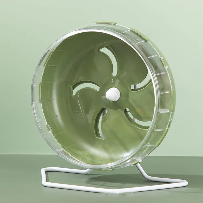 Silent Hamster Running Wheel – 5.5"/14 cm & 6.9"/17.5 cm Quiet Exercise Wheel for Hamsters, Gerbils & Mice