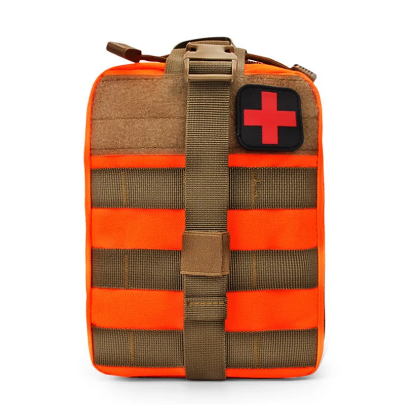 Tactical Molle IFAK First Aid Waist Pack – EDC Medical Pouch for Hunting, Hiking & Camping