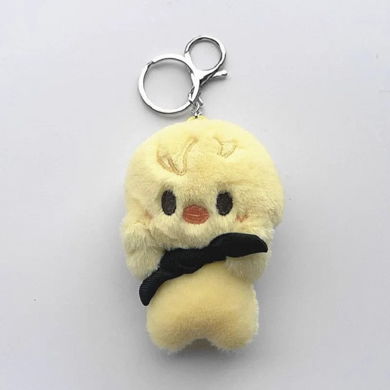 Plush Pilot Doll Magnetic Keychain - Backpack Charm & Kids Toy