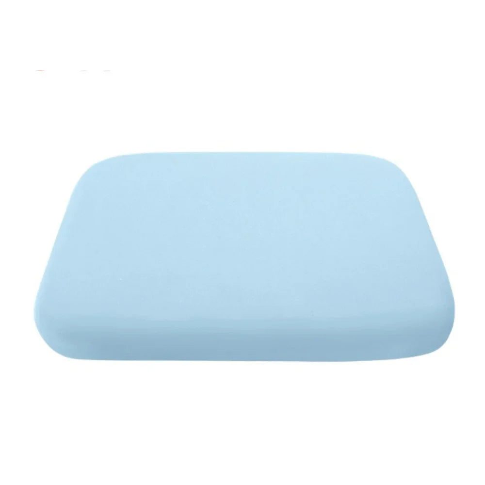 Memory Foam Seat Cushion for Office & Car – Breathable Polyester-Cotton Chair Pad, Removable Washable Cover – S 35x35x3cm (13.78x13.78x1.18in) / M 40x40x4cm (15.75x15.75x1.57in)