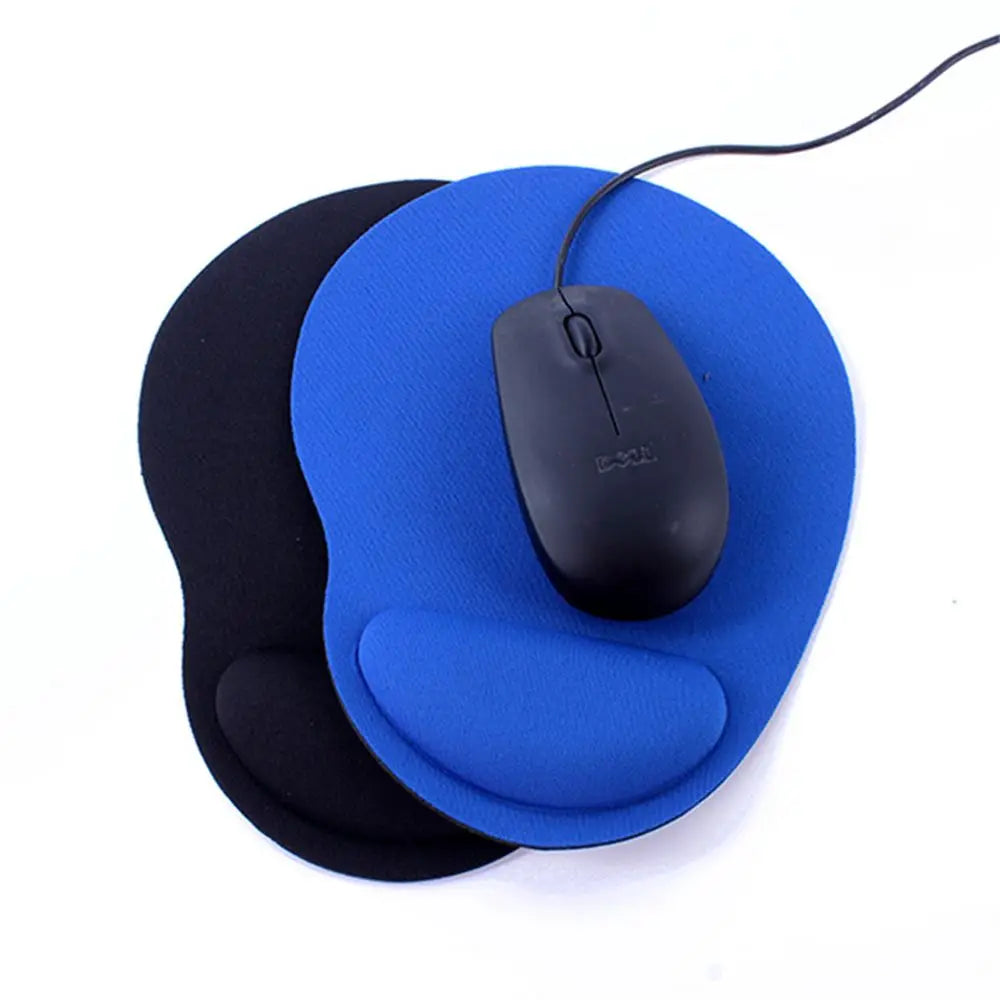 Ergonomic Memory Foam Wrist Rest Mouse Pad — Non-Slip Gaming Mousepad 9.06 x 7.09 in (23 x 18 cm)