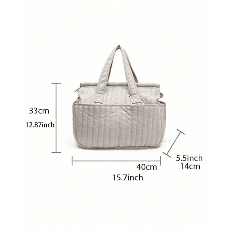 Waterproof Multi-Functional Diaper Backpack and Nursing Changing Tote – Large (12–20 in / 30–50 cm)