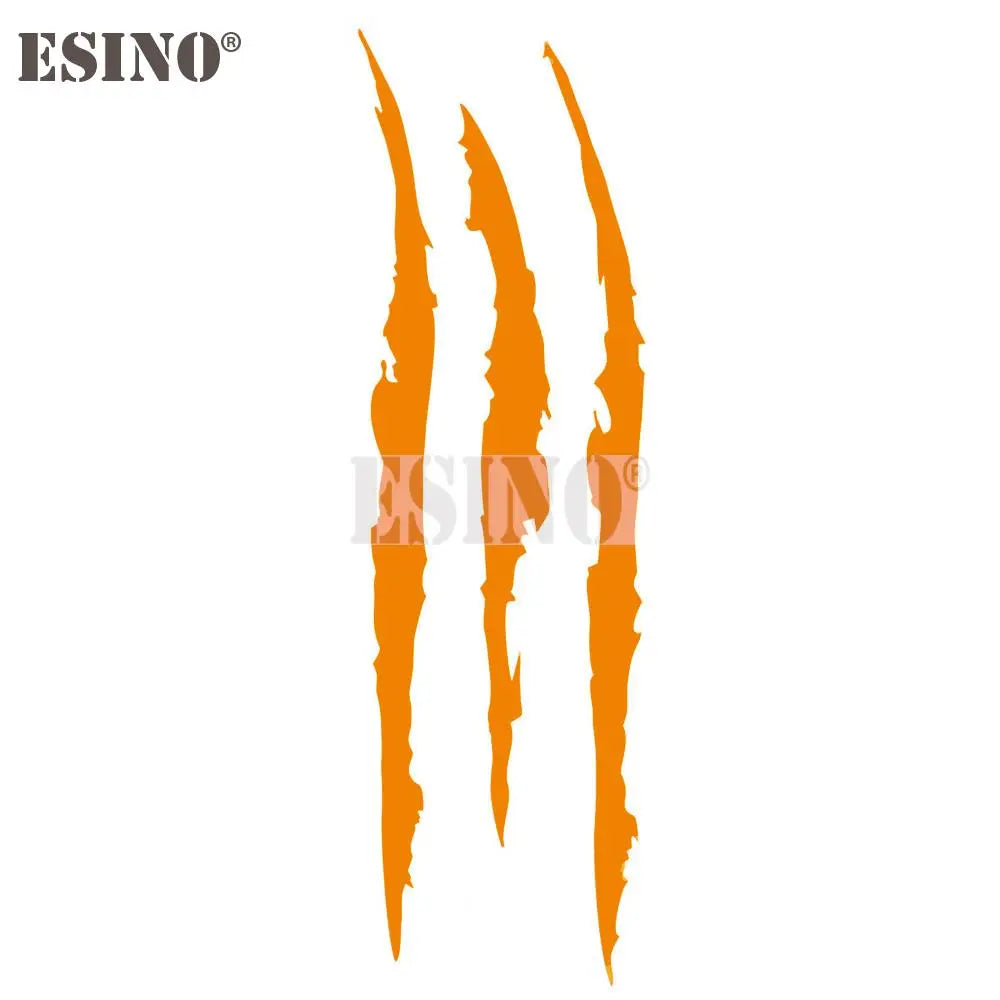 Ghost Claw Car Decal Vinyl Sticker - Claw Scratch Headlight & Body Stripe Graphic, PVC, Multiple Sizes (22 x 6.5 to 120 x 35.5 cm / 8.7 x 2.6 to 47.2 x 14 in)
