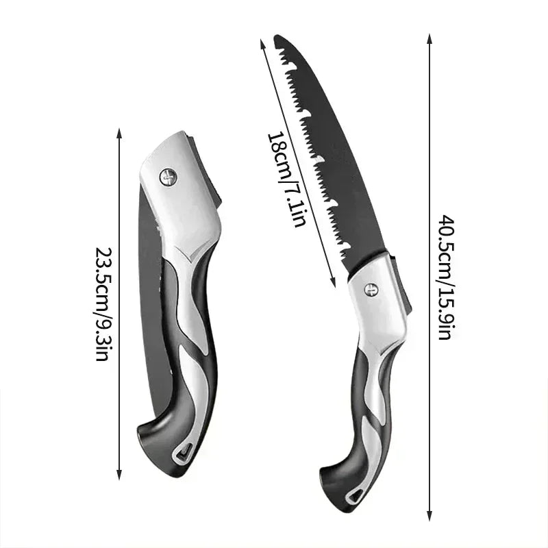 Folding Hand Saw Portable Multifunctional Garden Pruning & Woodworking Saw