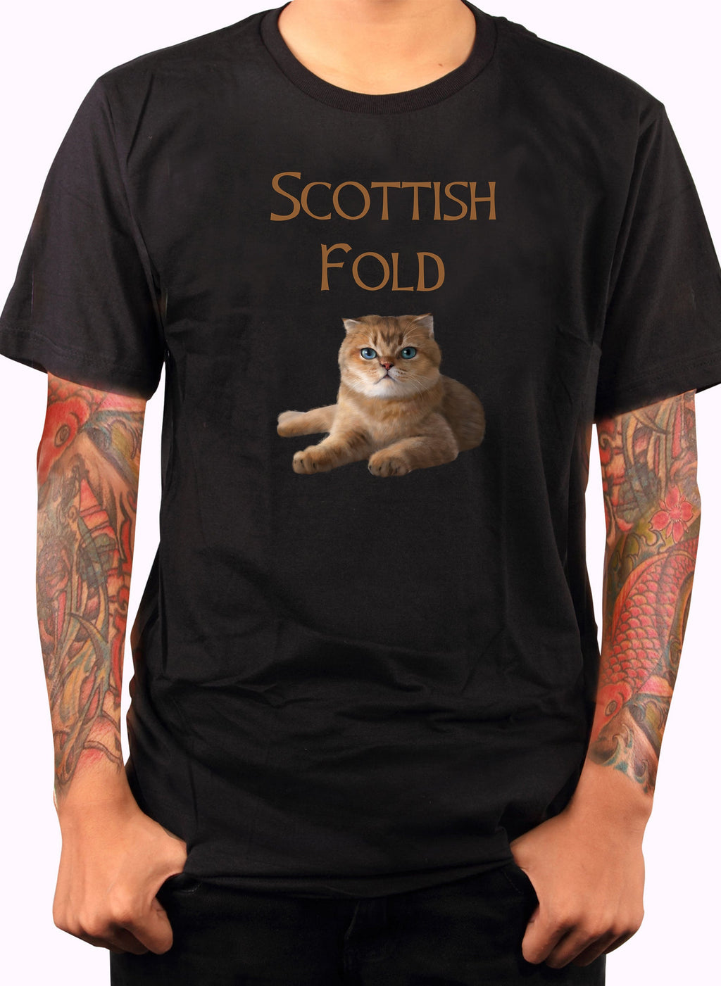 Scottish Fold Cat T-Shirt