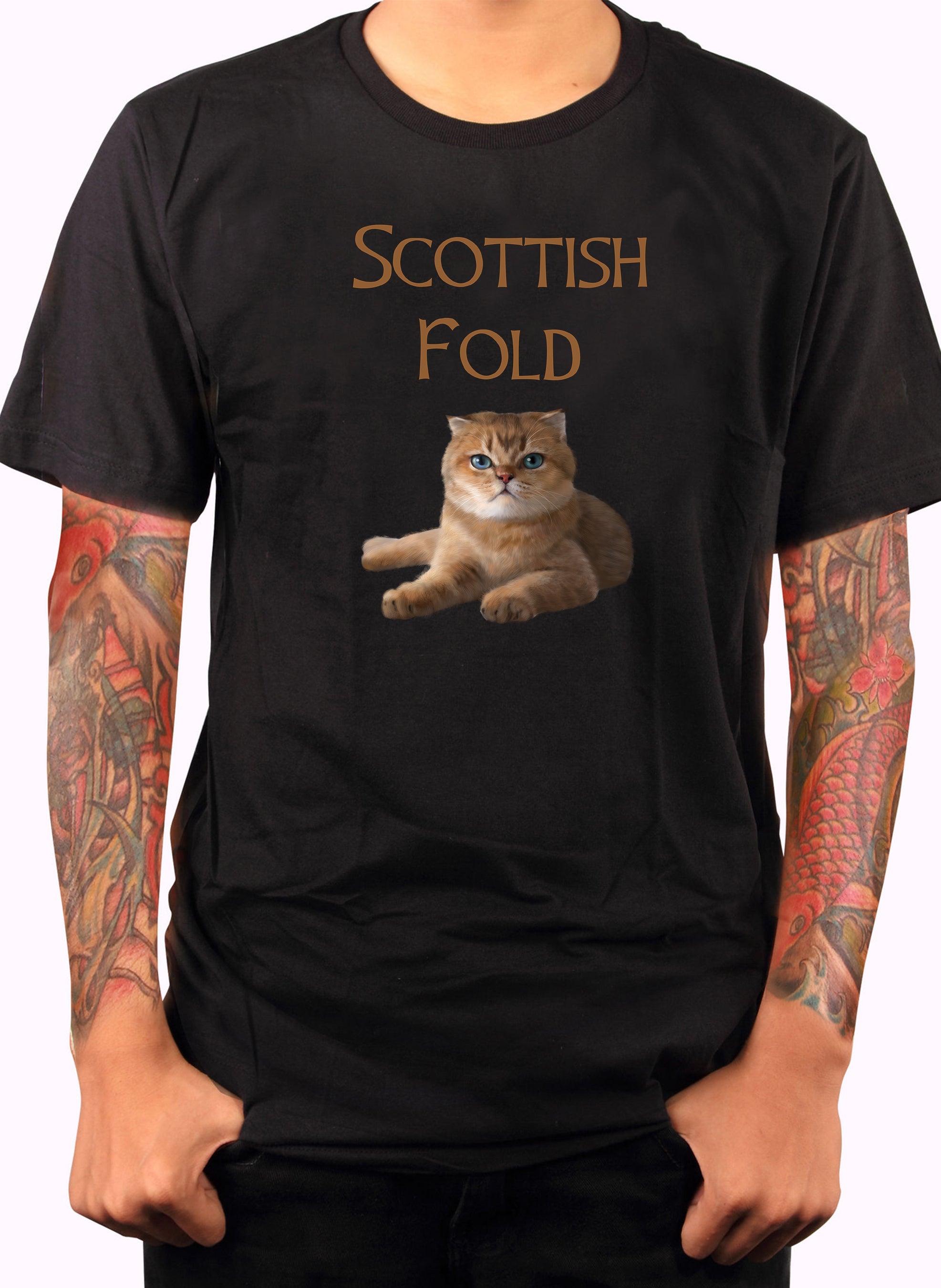 Scottish Fold Cat T-Shirt