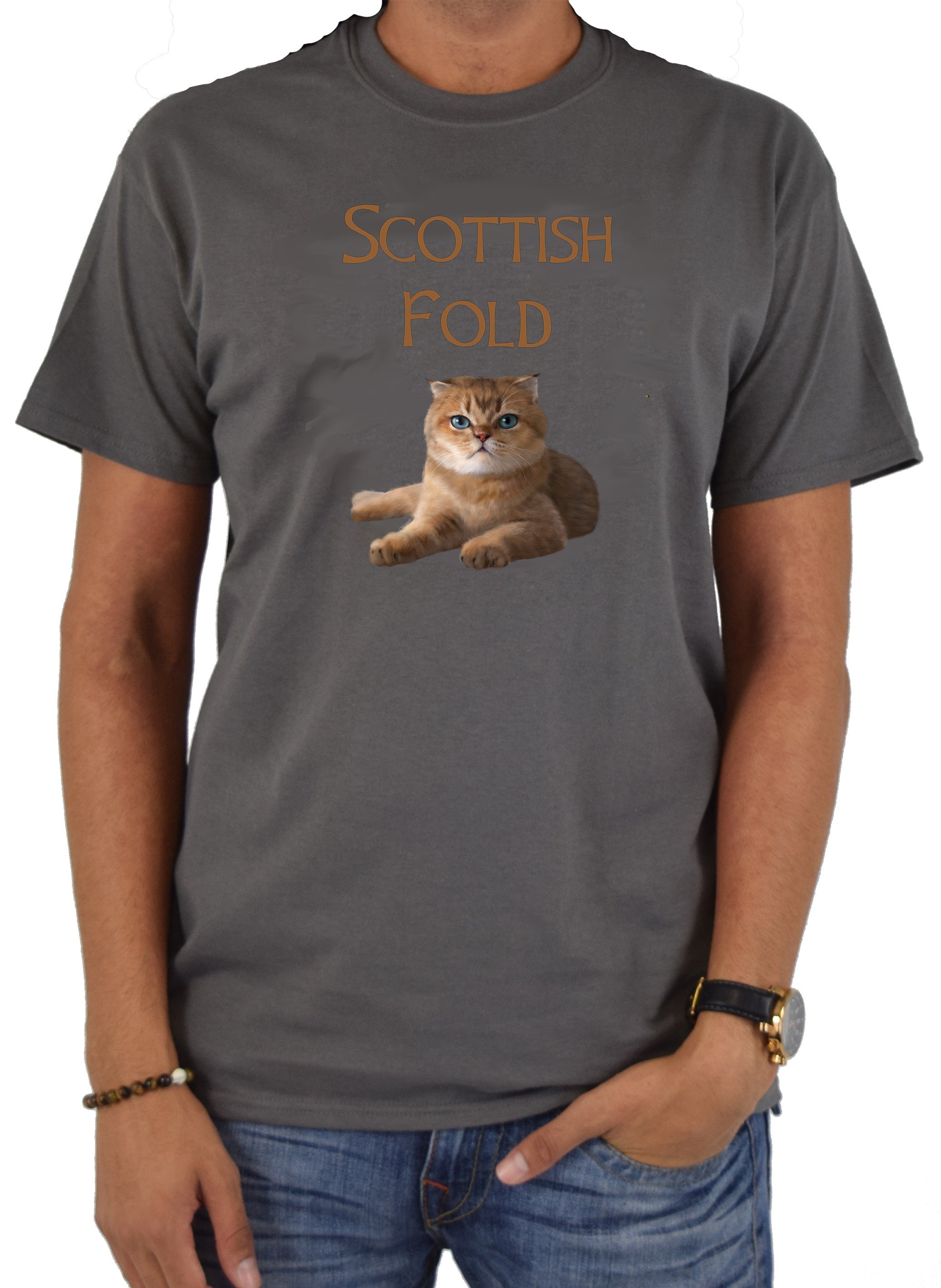 Scottish Fold Cat Kids T-Shirt