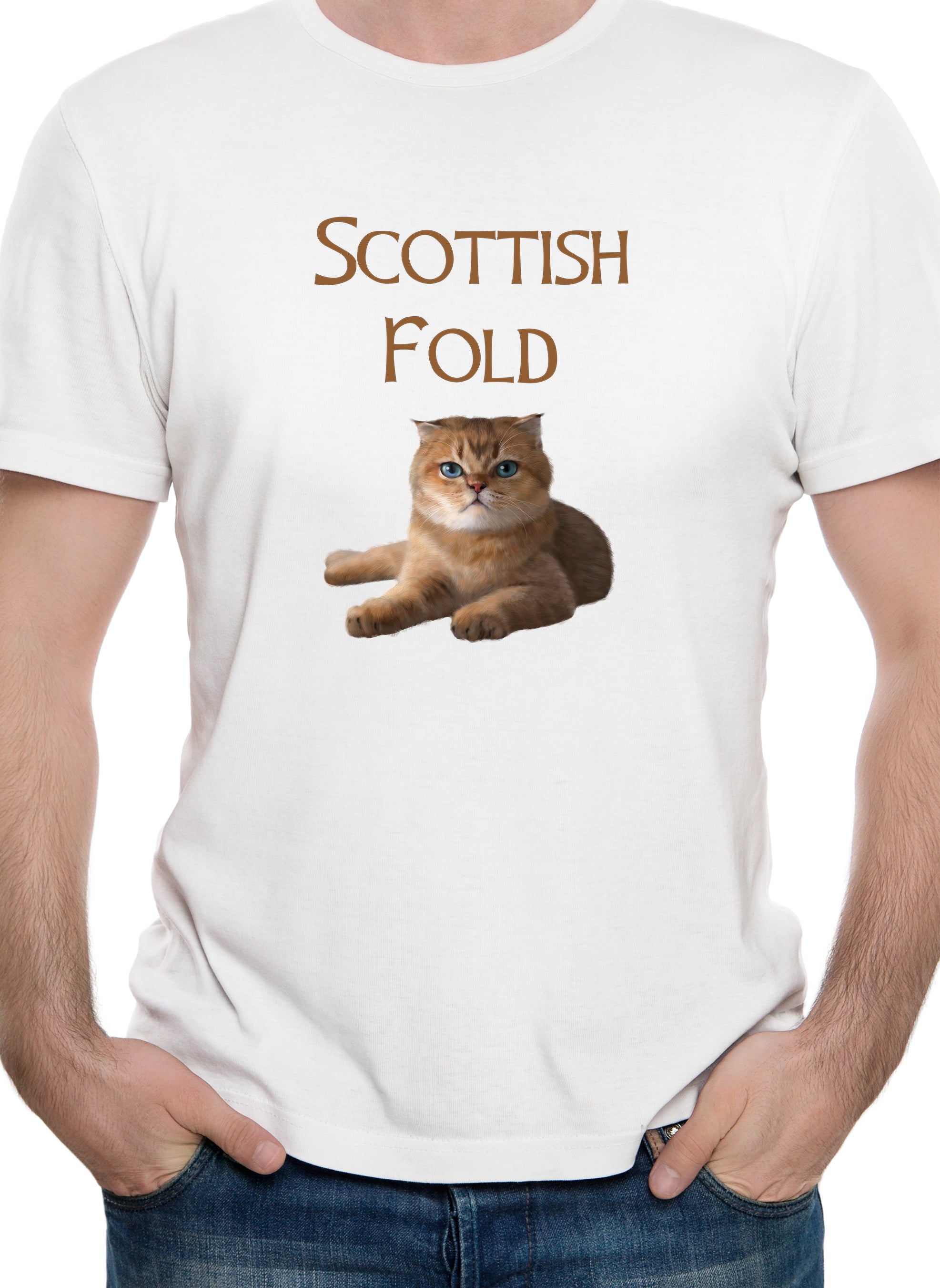 Scottish Fold Cat T-Shirt
