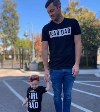 Rad Dad (One Line) - Unisex Tee
