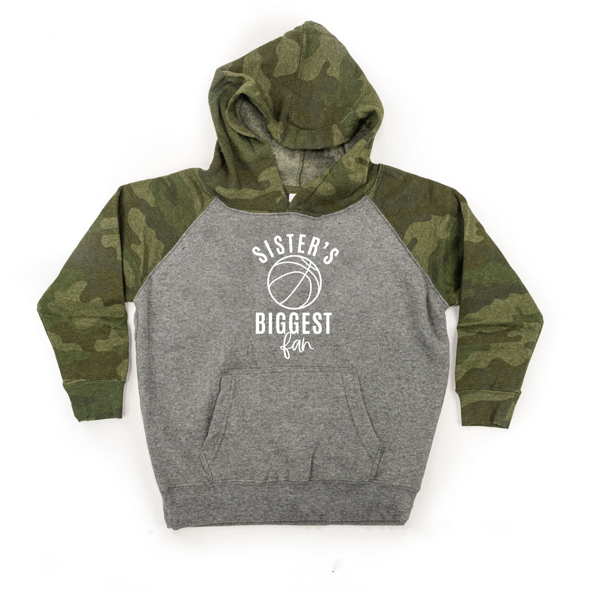 Sister's Biggest Fan - (Choose your Sport) - Child Hoodie