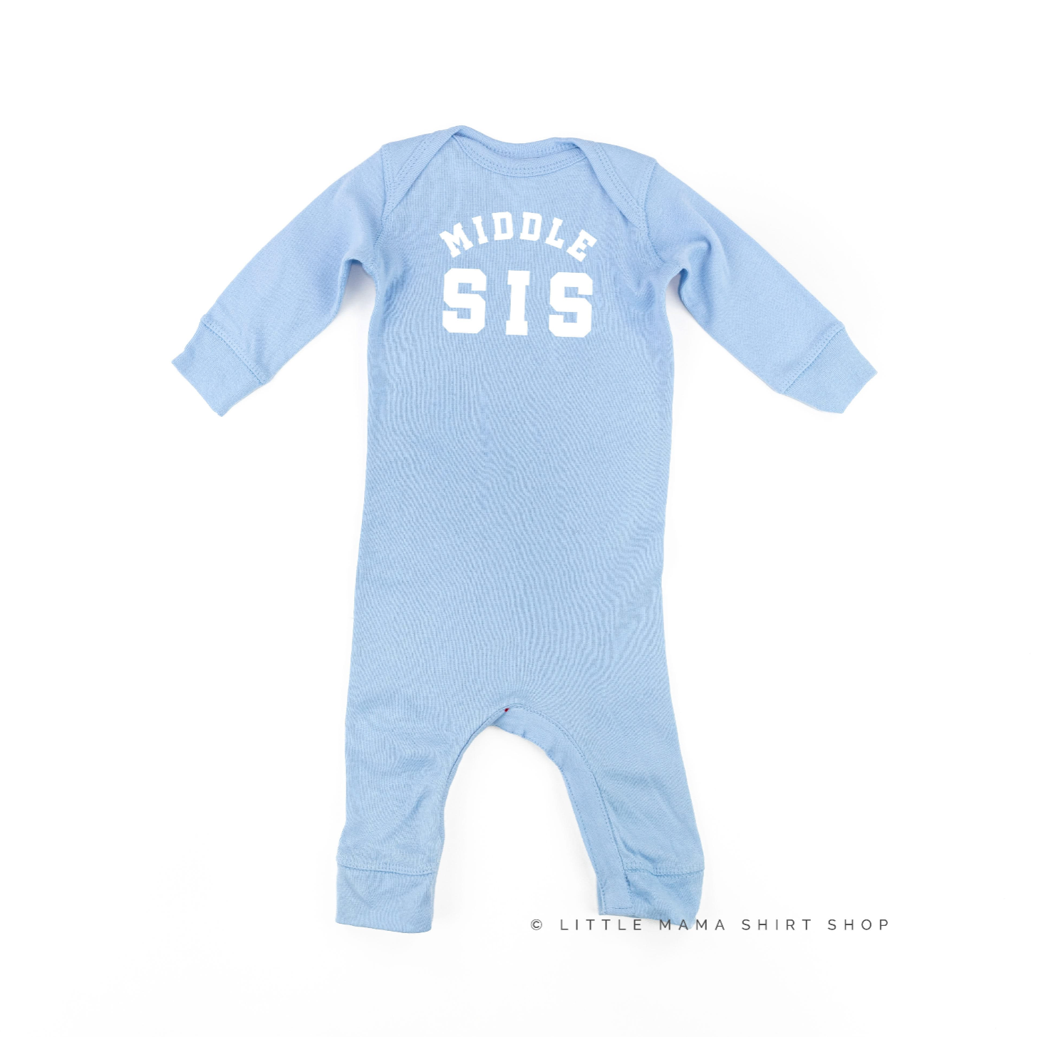 Varsity 'Sis' Sibling Tees - (Choose Your Role) - Baby Sleeper