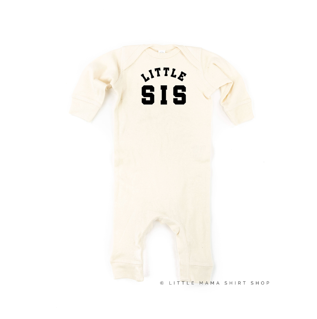 Varsity 'Sis' Sibling Tees - (Choose Your Role) - Baby Sleeper
