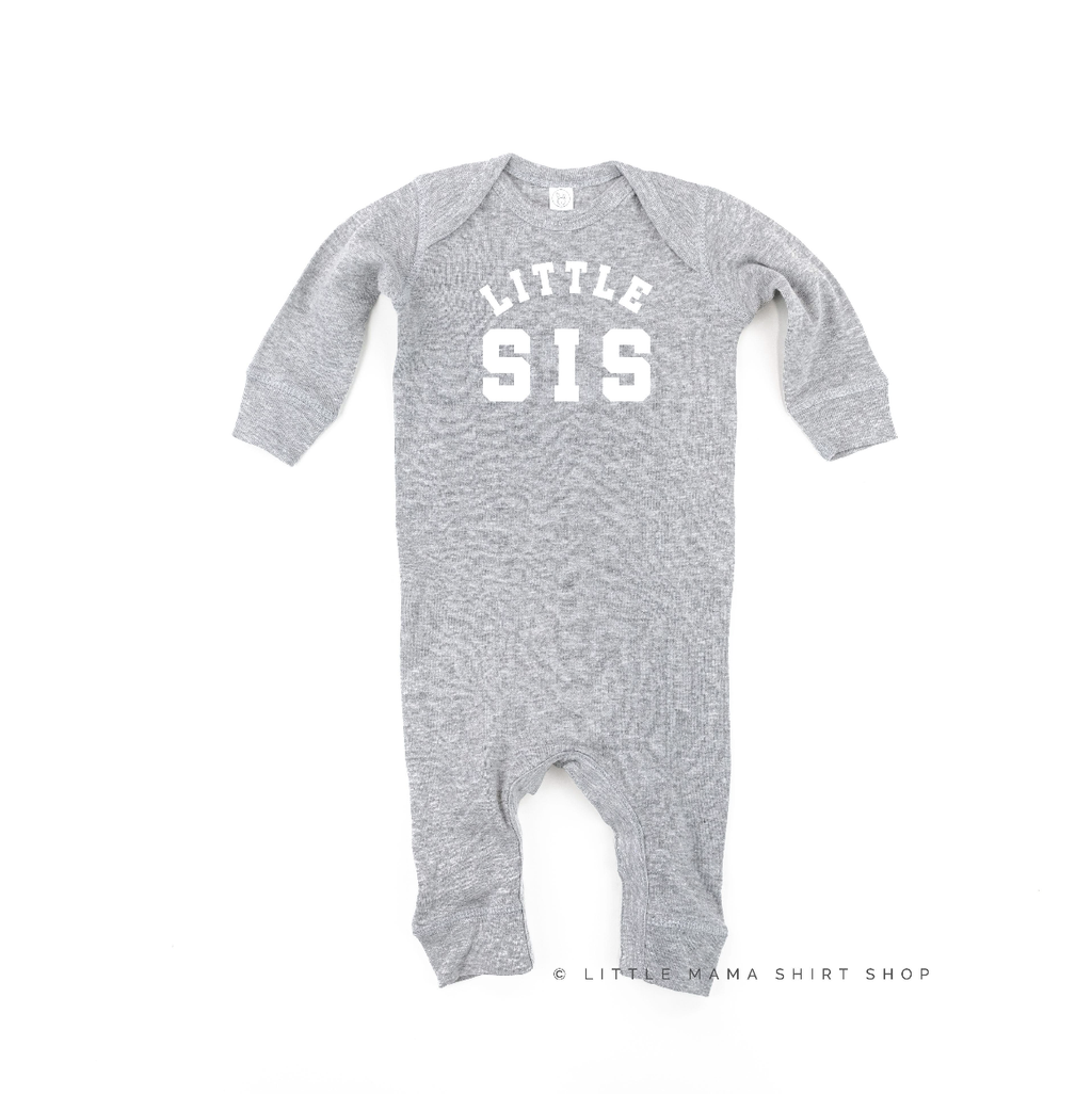 Varsity 'Sis' Sibling Tees - (Choose Your Role) - Baby Sleeper