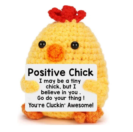 Handmade Mini Crochet Potato Plush Doll – Wool Knit Pocket Hug with Greeting Card, Funny Christmas & Holiday Home Decor Gift