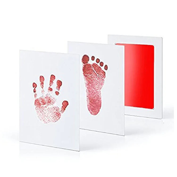 Baby Handprint & Footprint Kit Ink Pad Keepsake with Photo Frame and Pet Paw Prints 14.5 x 10 cm (5.7 x 3.9 in)