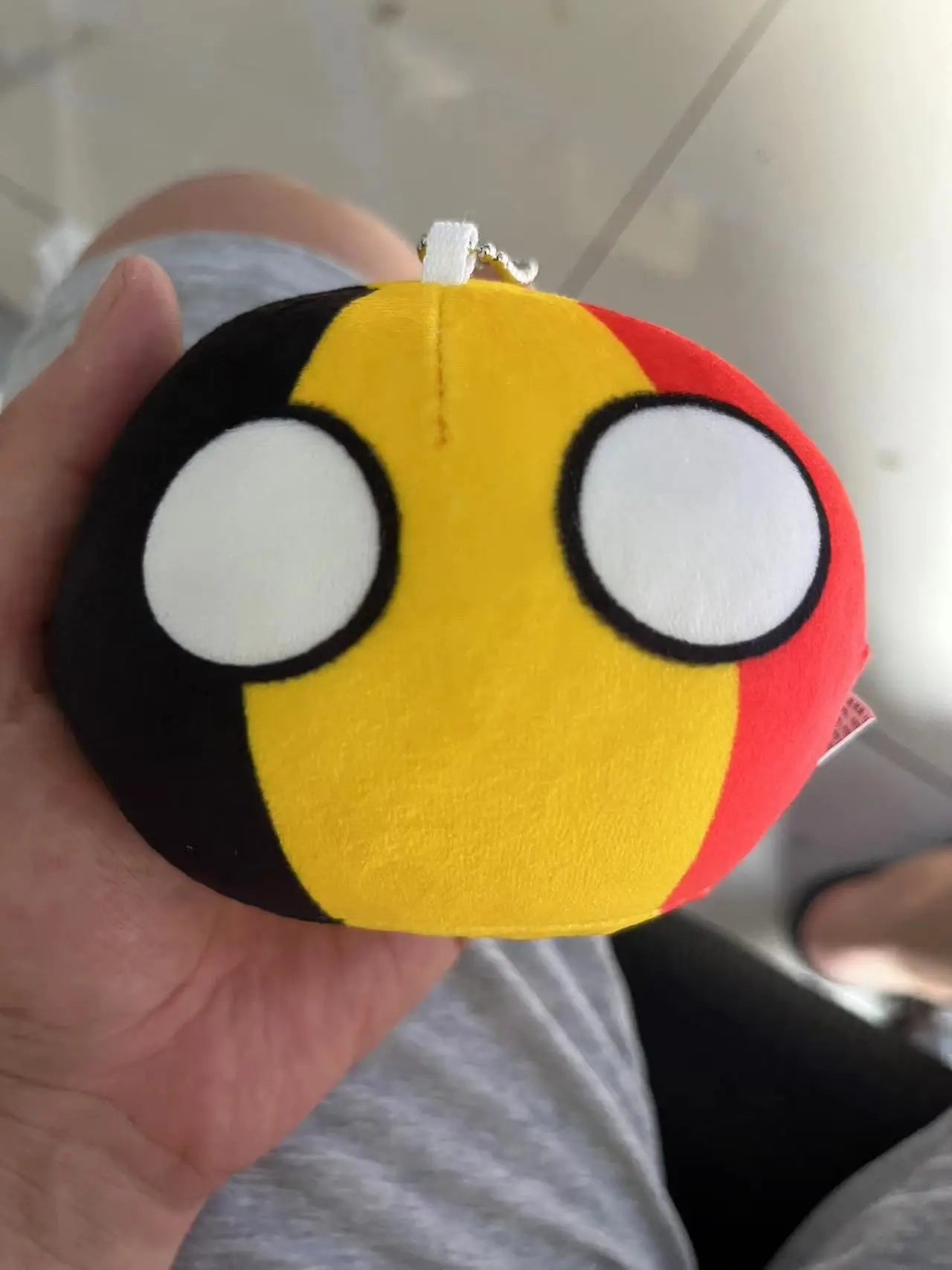 Polandball Countryball Plush Keychain 10 cm (3.9 in) 70 Designs Country Ball Pendant Stuffed Toy for Kids