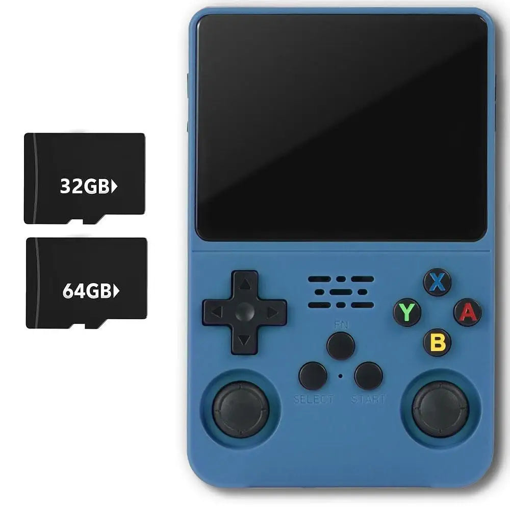 Portable Handheld Game Console 3.5\" (8.9 cm) HD Screen, 10000 Games, Rechargeable 3000mAh, Retro RPG