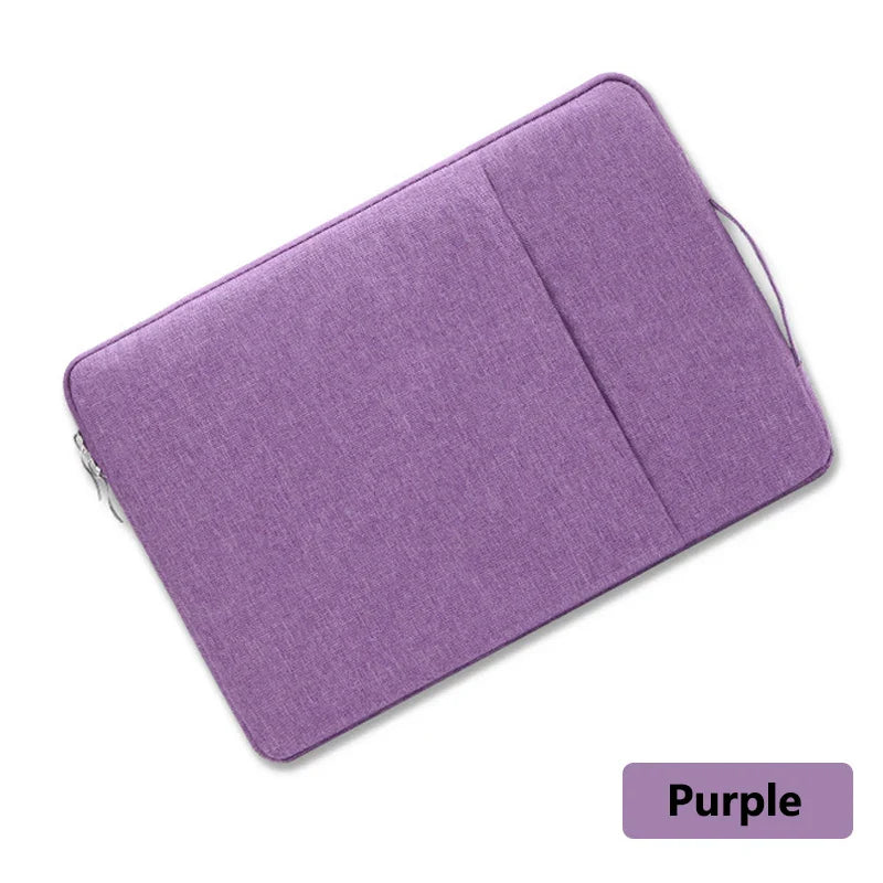 Waterproof Padded Laptop Sleeve with Handle — Fits 11–16 Inch Laptops