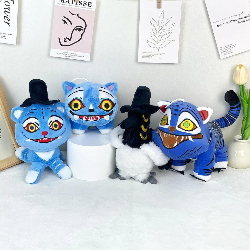 Anime K-Pop Demon Hunter Plush Dolls Rumi Mira Zoey Soft Plush Figures for Fans, Desk Decor and Party Gifts