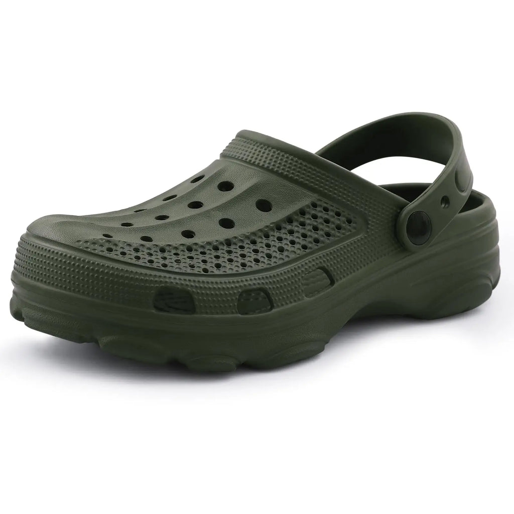 Men's Breathable EVA Clogs — Non-Slip Garden & Beach Sandals for Casual, Fishing & Outdoor Use
