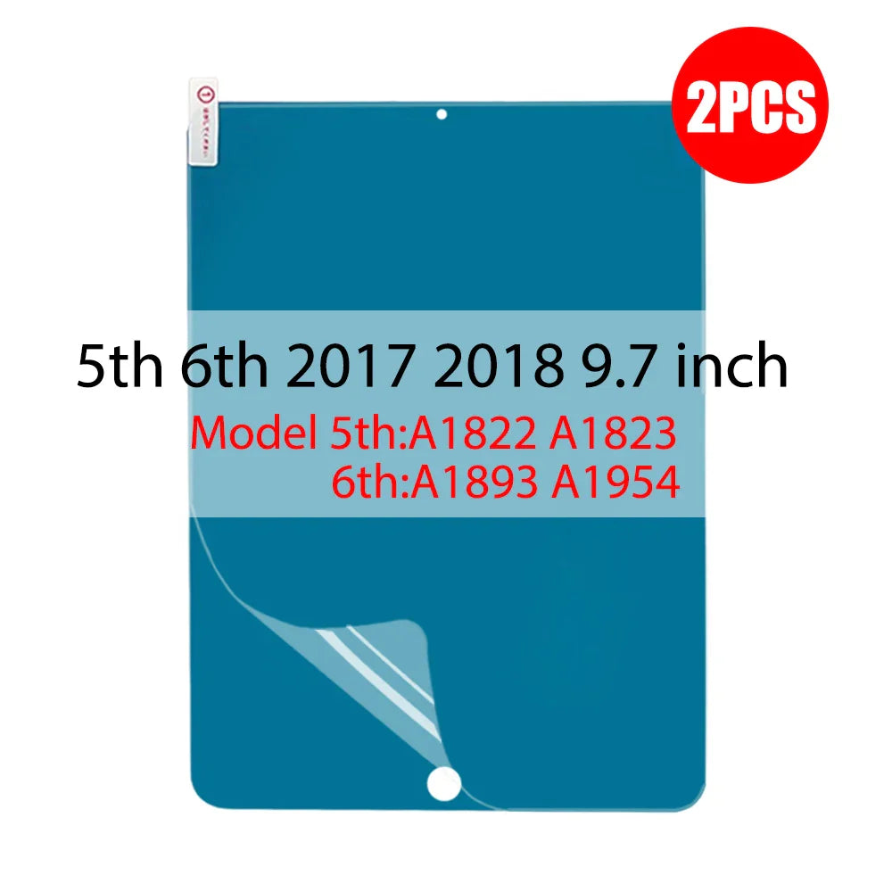 Paper-Feel Matte Screen Protector for 11-Inch (27.9 cm) iPad, 2-Pack PET Film, Anti-Glare, No Glass