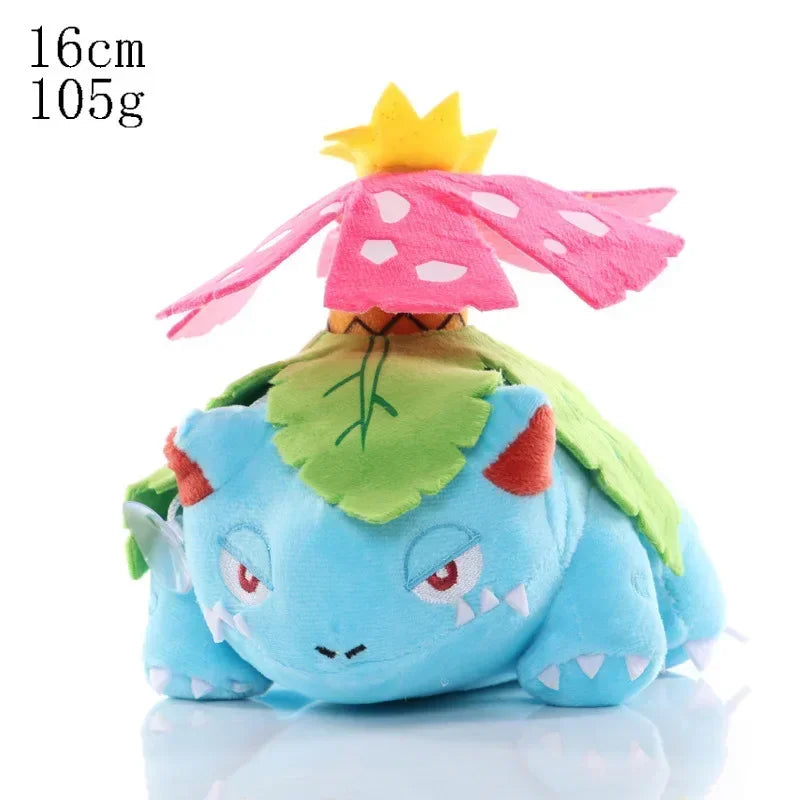 Cute Pikachu Pichu Charmander Bulbasaur Squirtle Psyduck Eevee Plush Soft Stuffed Doll 6-12 in (15-30 cm)