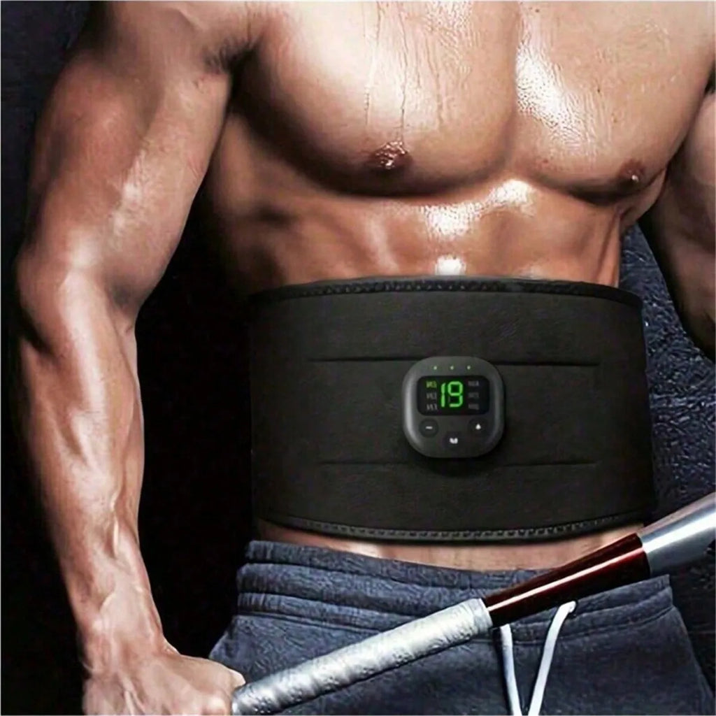 Portable Waist Massager Belt - USB Rechargeable Body Shaper & Electric Trainer for Arms, Hips & Legs