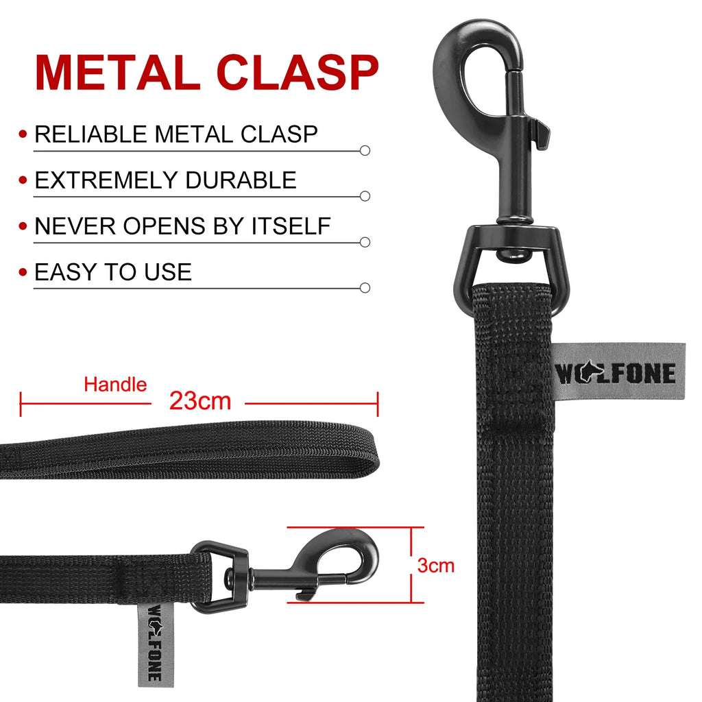Long Dog Training Leash – 1.5m / 5m / 10m / 15m (4.9–49.2 ft) Durable Fiber Leash for Medium & Large Dogs, Personalized