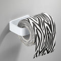 Adhesive Paper Towel & Toilet Roll Holder - Wall-Mount Tissue Dispenser for Kitchen and Bathroom Cabinet Storage