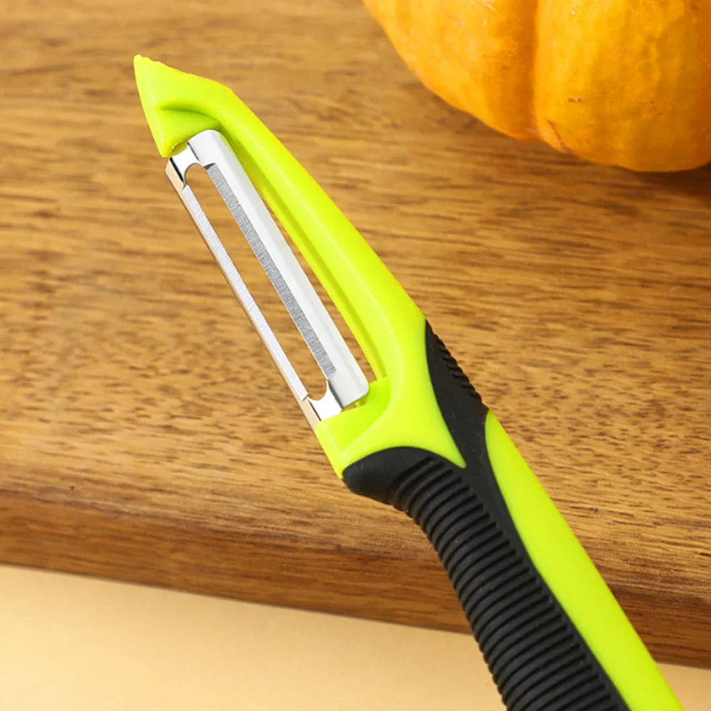 Multifunctional Stainless Steel Potato Peeler & Vegetable Knife – Kitchen Fruit & Veg Peeling Tool