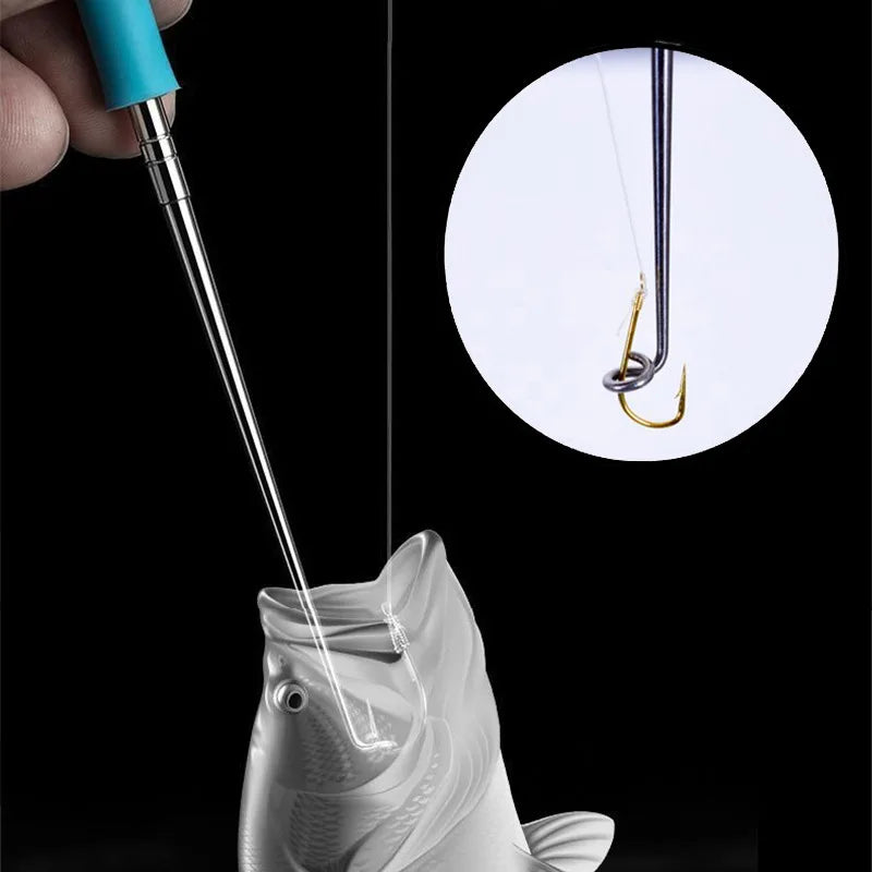 Deep Throat Stainless Steel Fish Hook Remover Unhooking Tool Fish Extractor